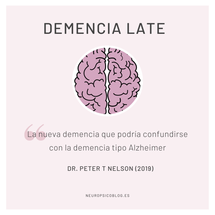 qué es la demencia Late